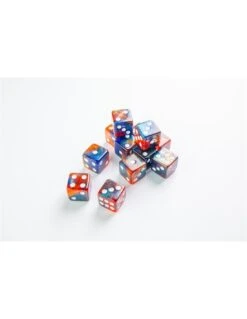 Gamegenic 16mm DICE Galaxy Series Mars- D6 Dice Set 12pcs