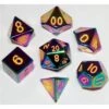 16mm Polyhedral Flame Torched Rainbow 7