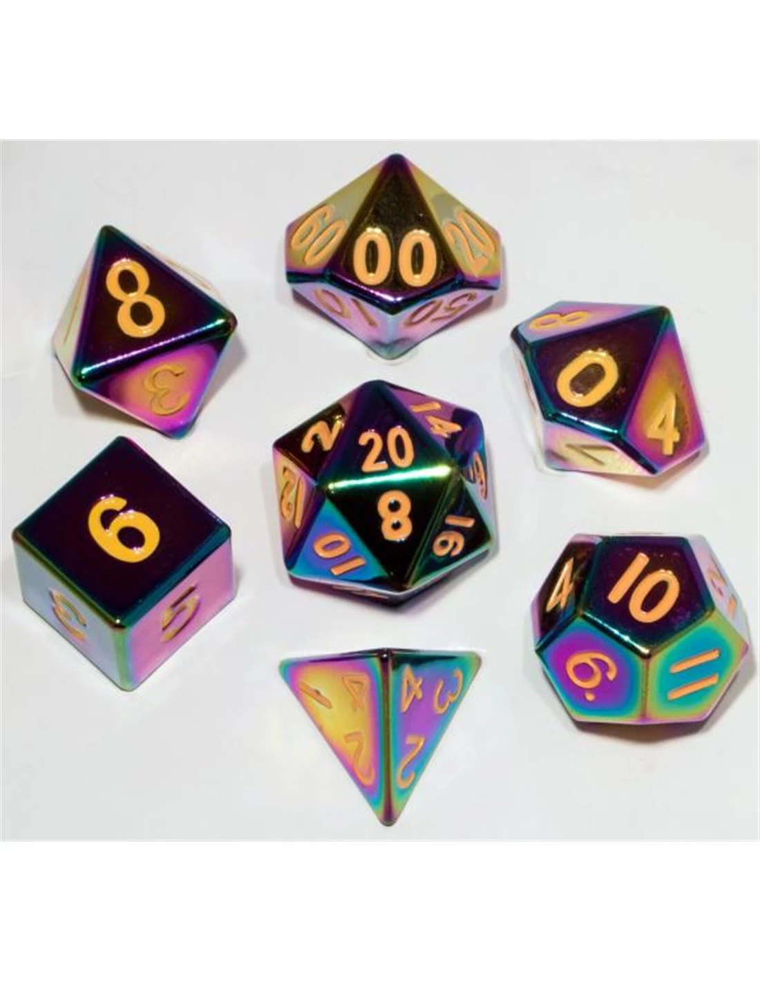 16mm Polyhedral Flame Torched Rainbow 7 3 16mm Polyhedral Flame Torched Rainbow 7