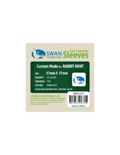 Swan: 57mm X 57mm: Sleeves (160 Stuks)