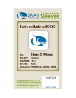 Swan: 62mm X 103mm: Sleeves Koryo Thick (75)