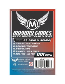 Mayday: 63,5mm X 92mm: Card Game Size (100 Stuks)