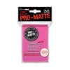 Ultra Pro 66mm X 91mm Pro-Matte Bright Pink -Spel Winkel 66mm x 91mm pro matte bright pink