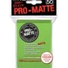 Ultra Pro 66mm X 91mm Pro-Matte Lime Green