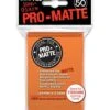 Ultra Pro 66mm X 91mm Pro-Matte Orange 2 Ultra Pro 66mm X 91mm Pro-Matte Orange -Spel Winkel 66mm x 91mm pro matte orange