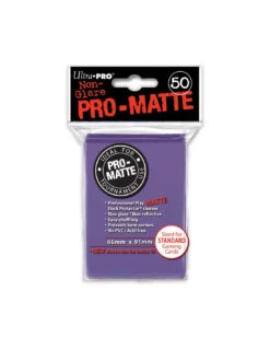 Ultra Pro 66mm X 91mm Pro-Matte Purple (50 Stuks)