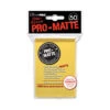 Ultra Pro 66mm X 91mm Pro-Matte Yellow -Spel Winkel 66mm x 91mm pro matte yellow