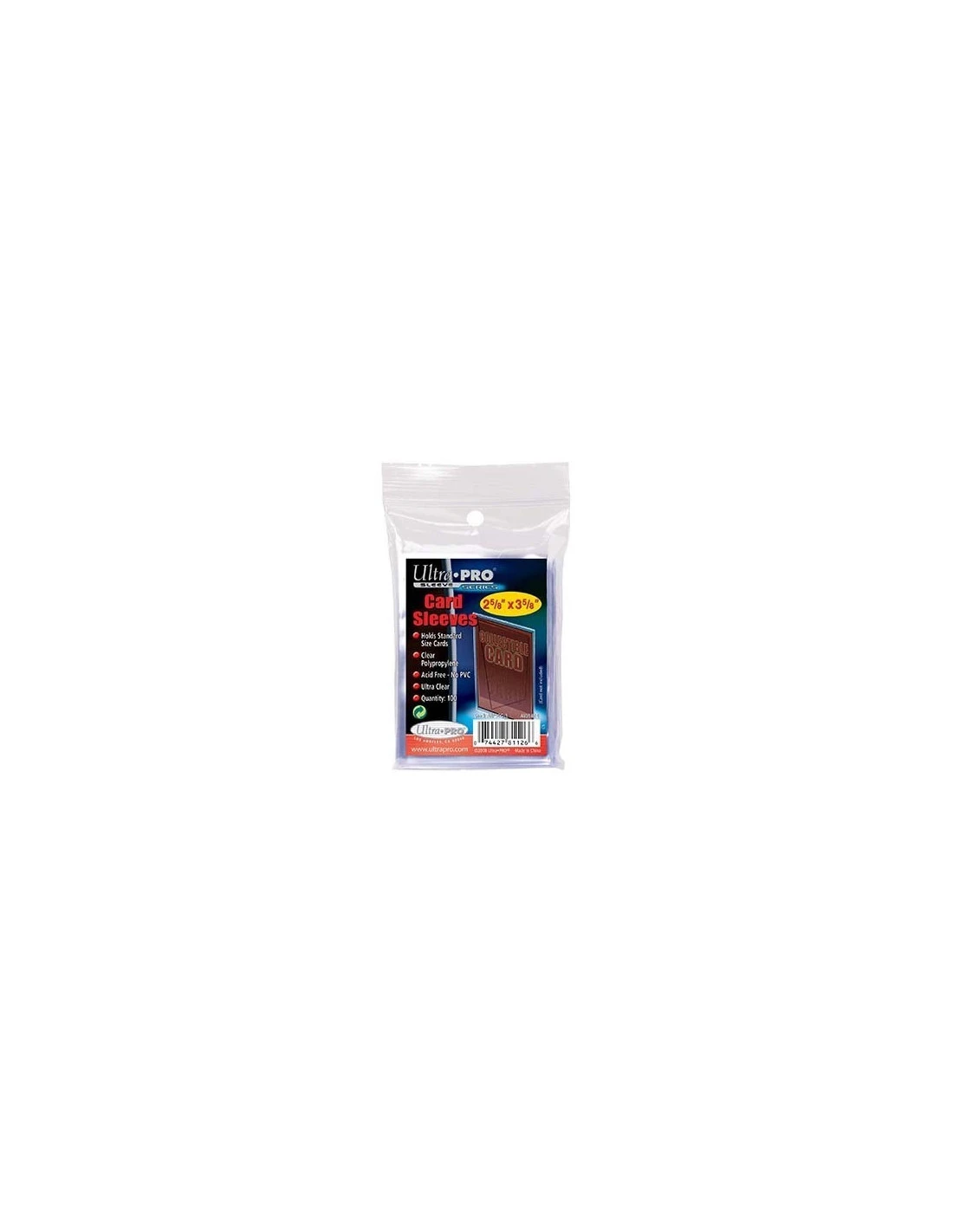 Ultra Pro 67mm X 92mm Card Sleeves (100 Stuks) 3 Ultra Pro 67mm X 92mm Card Sleeves (100 Stuks)