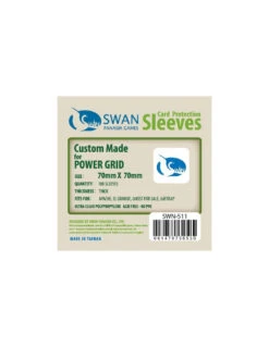 Swan: 70mm X 70mm Sleeves Thick (100 Stuks)