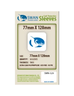 Swan: 77mm X 128mm: Sleeves Thick (50)
