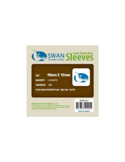 Swan: 90mm X 90mm: Sleeves (130 Stuks)