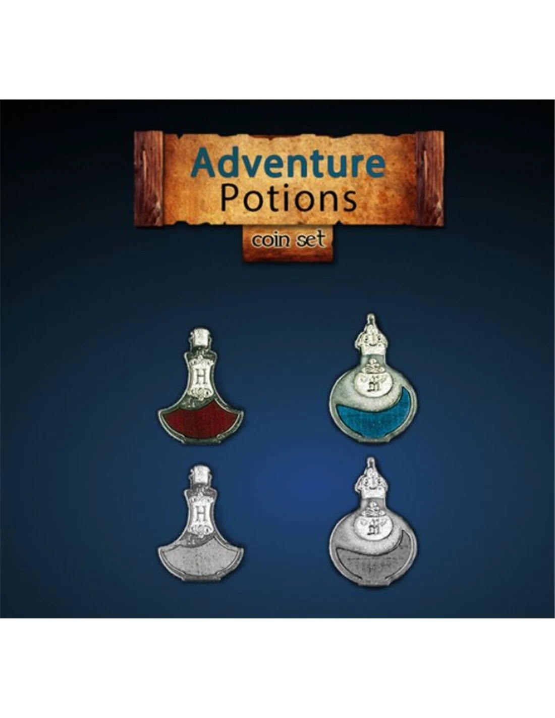 Adventure Potion Tokens (12 Stuks) 3 Adventure Potion Tokens (12 Stuks)