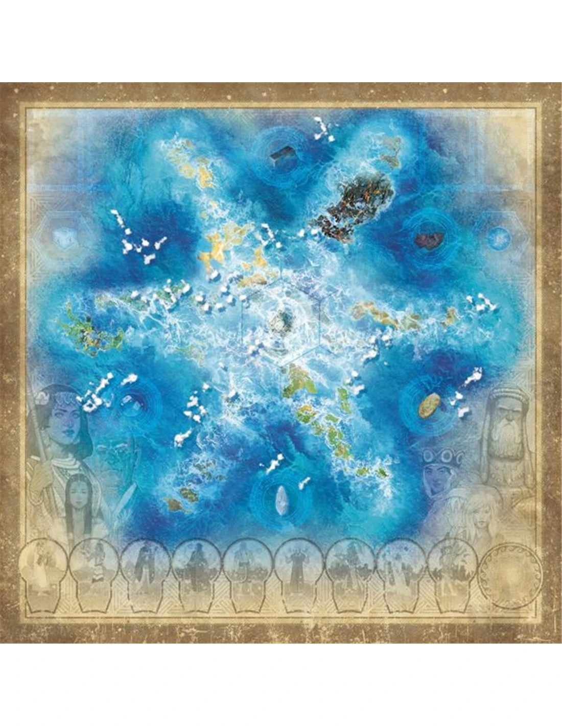 Atlantis Rising (second Edition): Playmat 3 Atlantis Rising (second Edition): Playmat