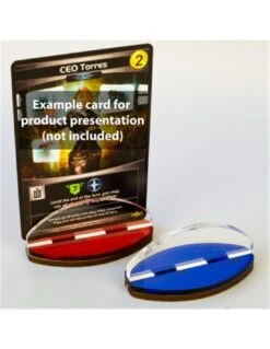 Blackfire Card Stands - Red/Blue (2 Pack)