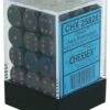 Chessex D6 12mm Set Van 36 Dustu Blue W/gold 2 Chessex D6 12mm Set Van 36 Dustu Blue W/gold -Spel Winkel d6 12mm set van 36 dustu blue w gold