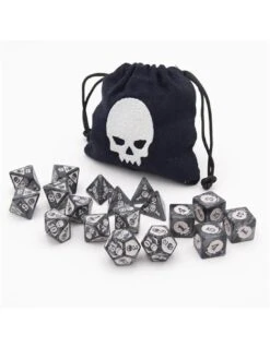 Dice Set Necrotic Damage (18)