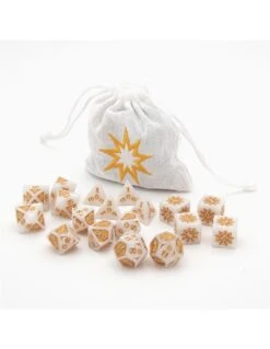 Dice Set Radiant Damage (18)