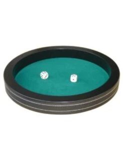 Dobbelpiste 30cm Groen Vilt