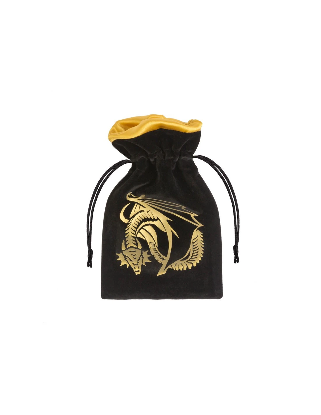 Dragon Black & Golden Suede Zak 3 Dragon Black & Golden Suede Zak