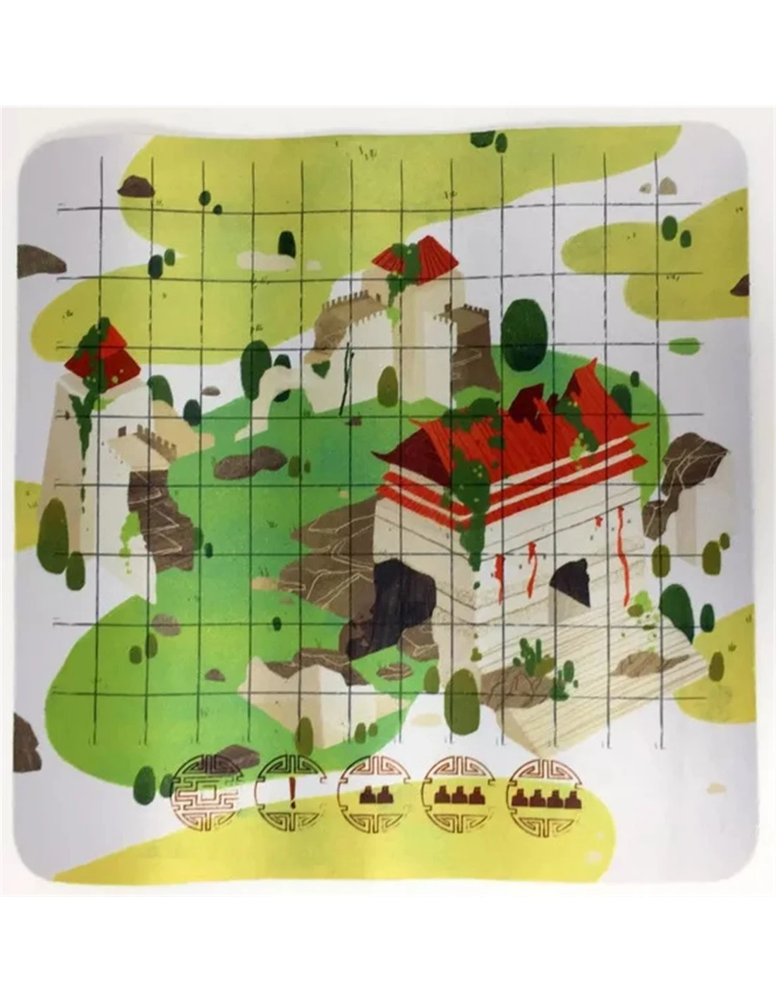 Dragon Castle - Central Board Playmat 3 Dragon Castle - Central Board Playmat