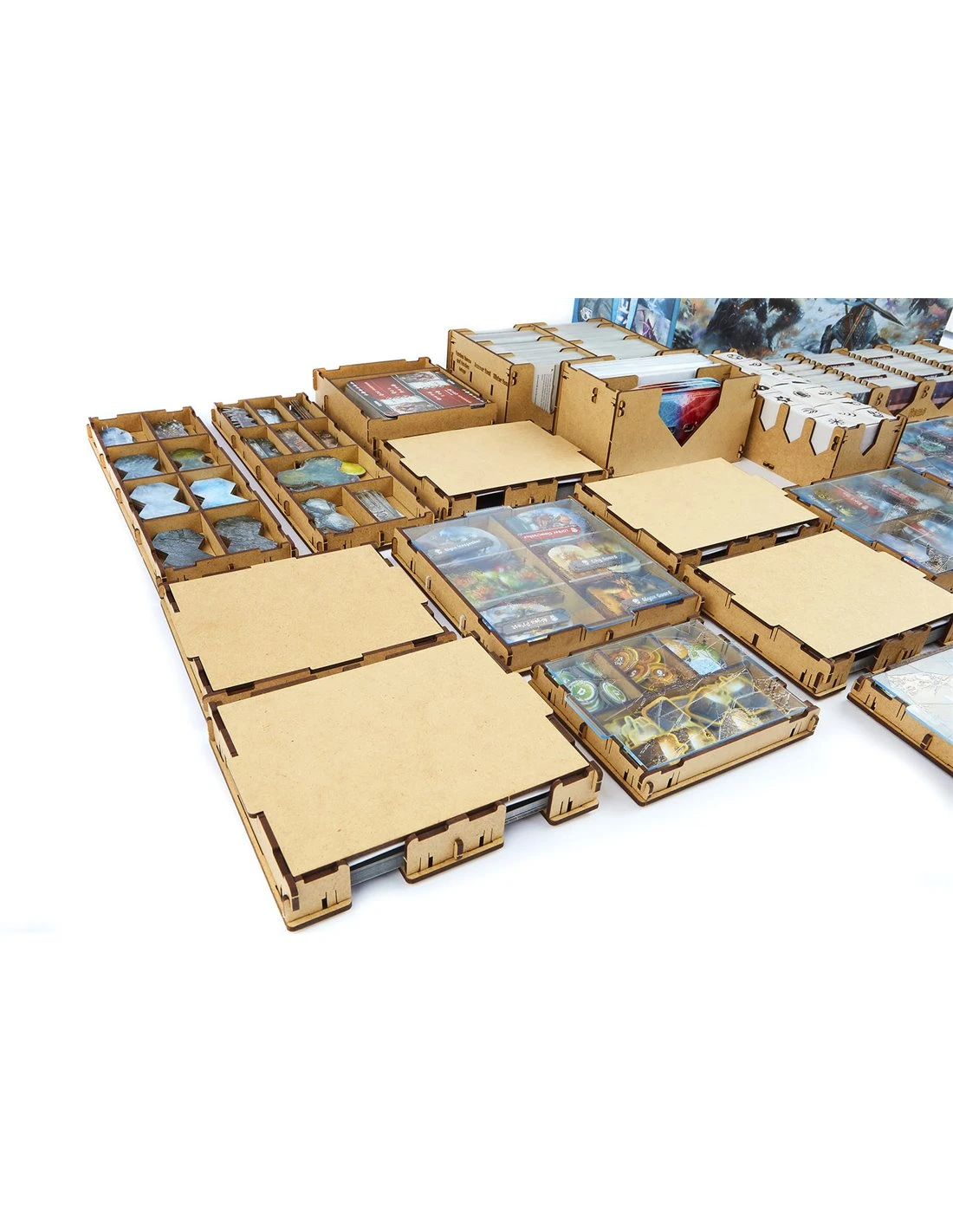 E-Raptor Insert: Frosthaven Organizer 4 E-Raptor Insert: Frosthaven Organizer - Afbeelding 2