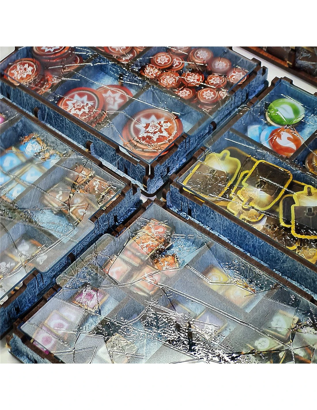 E-Raptor Insert: Frosthaven Organizer With UV Print 4 E-Raptor Insert: Frosthaven Organizer With UV Print - Afbeelding 2