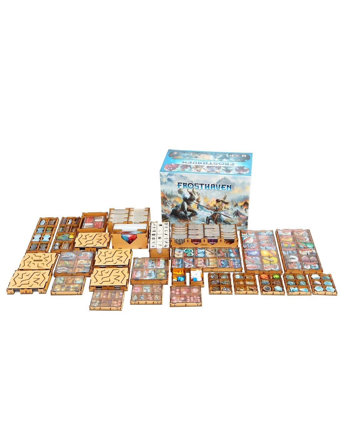 E-Raptor Insert: Frosthaven Organizer 3 E-Raptor Insert: Frosthaven Organizer