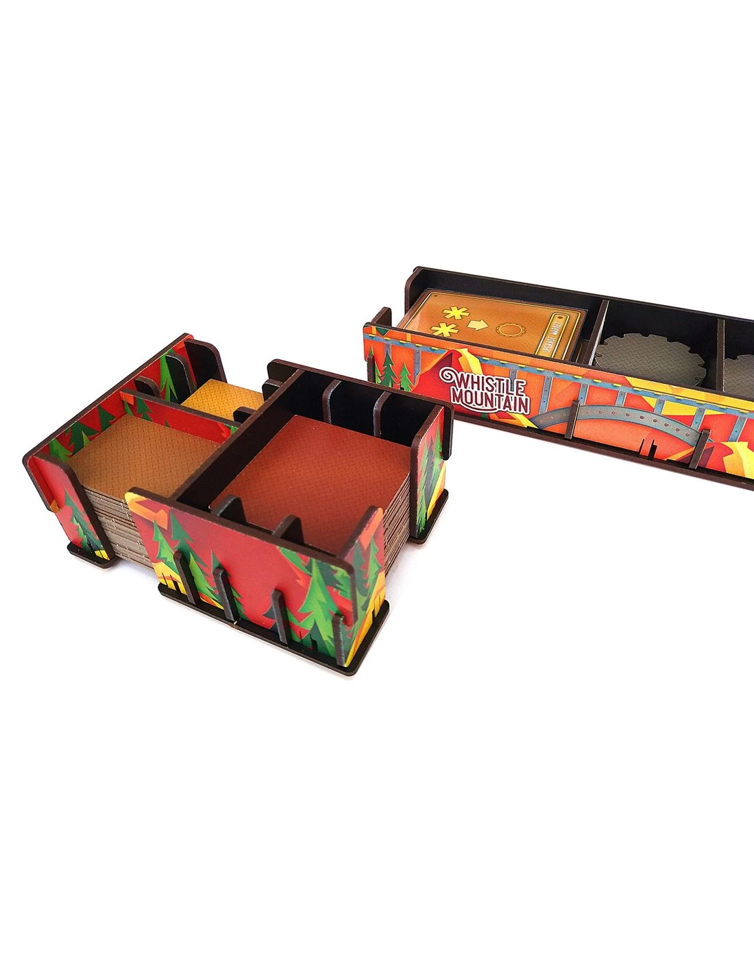 E-Raptor Insert: Whistle Mountain Organizer With UV Print 5 E-Raptor Insert: Whistle Mountain Organizer With UV Print - Afbeelding 3