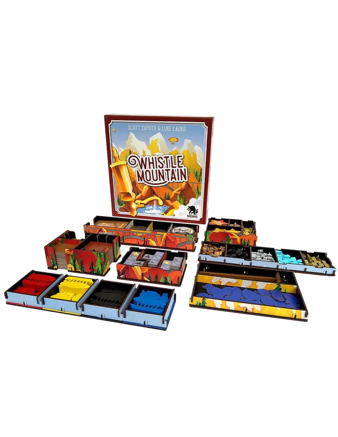 E-Raptor Insert: Whistle Mountain Organizer With UV Print 3 E-Raptor Insert: Whistle Mountain Organizer With UV Print