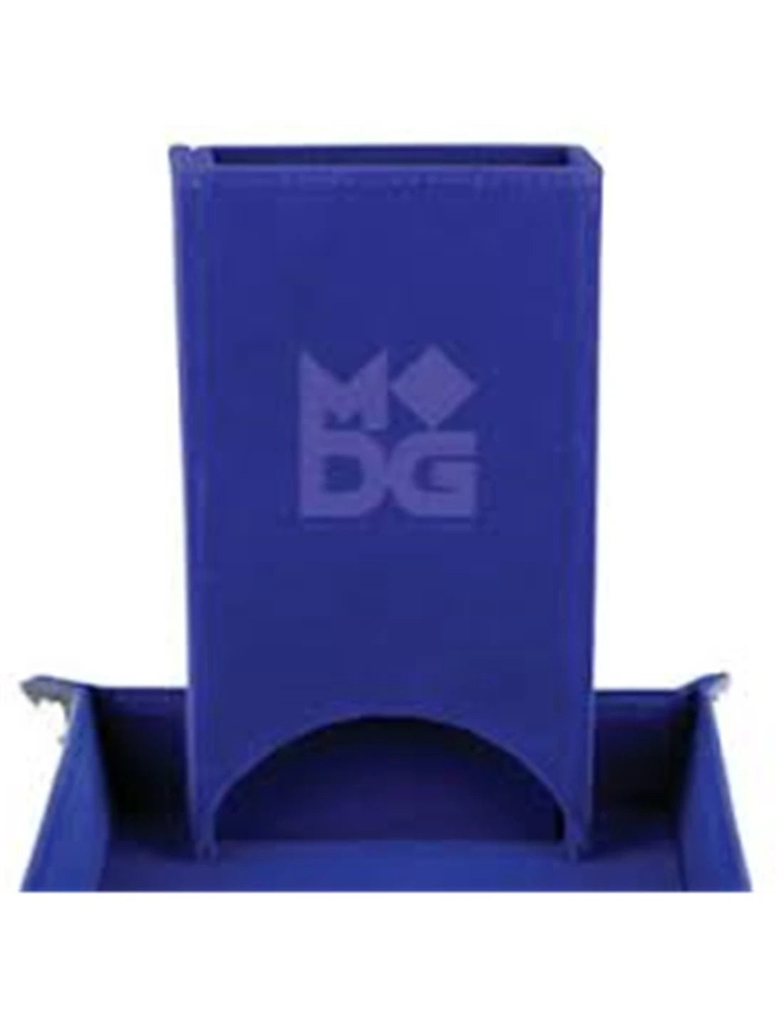 Fold Up Velvet Dice Tower Blue 3 Fold Up Velvet Dice Tower Blue