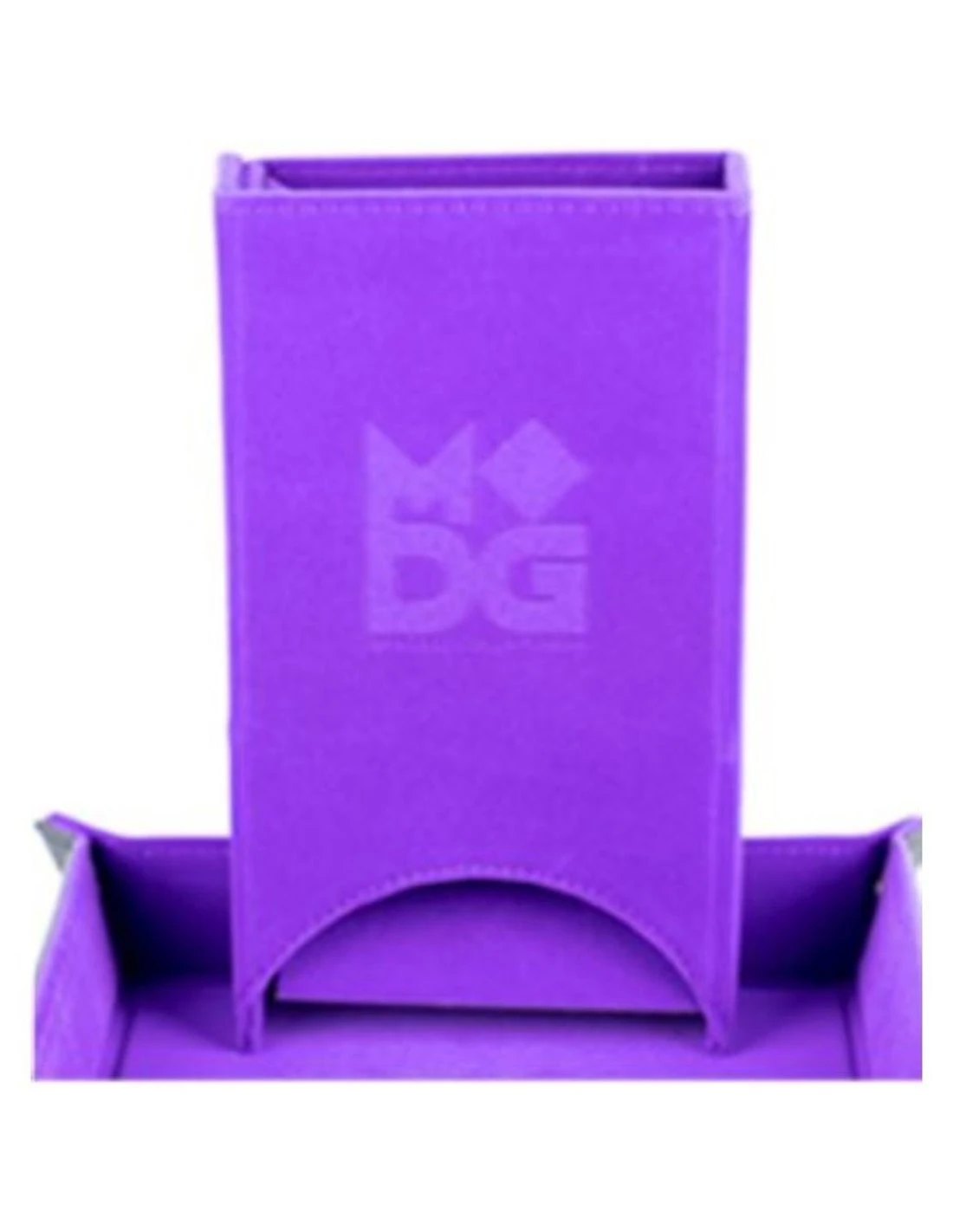 Fold Up Velvet Dice Tower Purple 3 Fold Up Velvet Dice Tower Purple