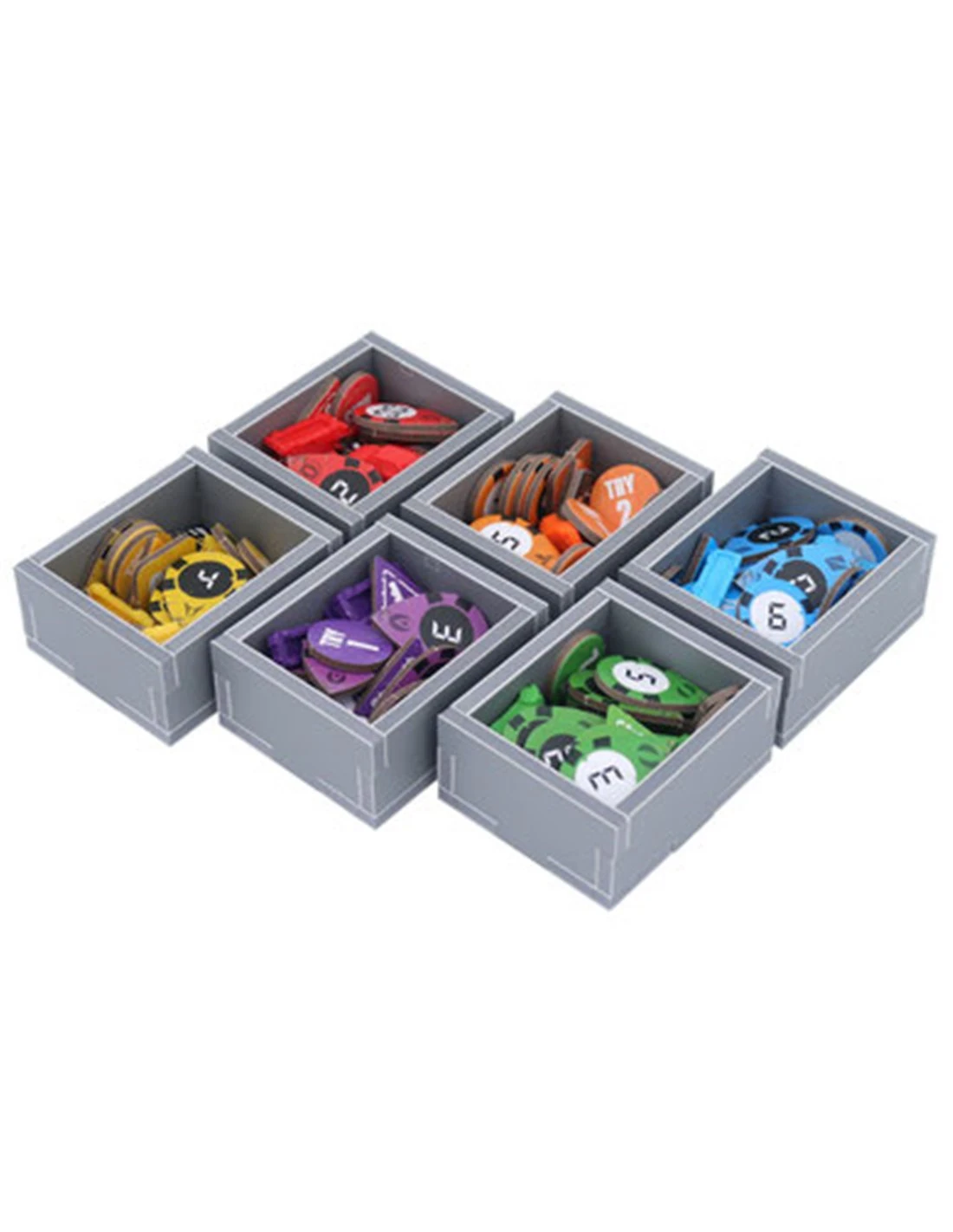 Folded Space Organizer: Rallyman Dirt Insert 5 Folded Space Organizer: Rallyman Dirt Insert - Afbeelding 3