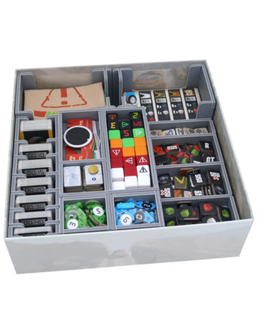 Folded Space Organizer: Rallyman Dirt Insert 3 Folded Space Organizer: Rallyman Dirt Insert