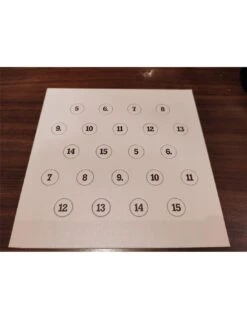 Getallen Fiches (2x 5 T/m 15)