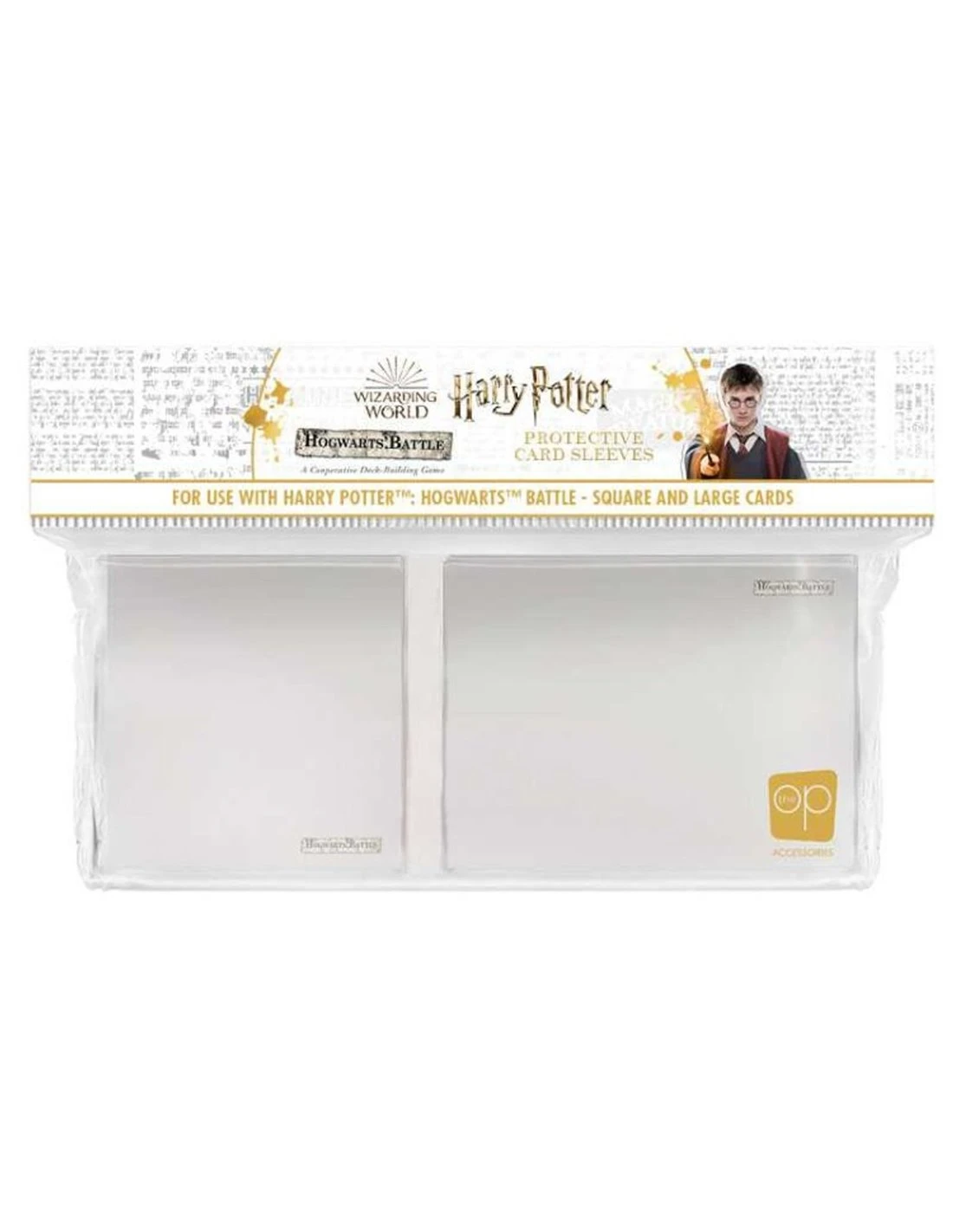 Harry Potter Hogwarts Battle Square And Large Card Sleeves (135) (Inhoud: 65stuks... 3 Harry Potter Hogwarts Battle Square And Large Card Sleeves (135) (Inhoud: 65stuks...