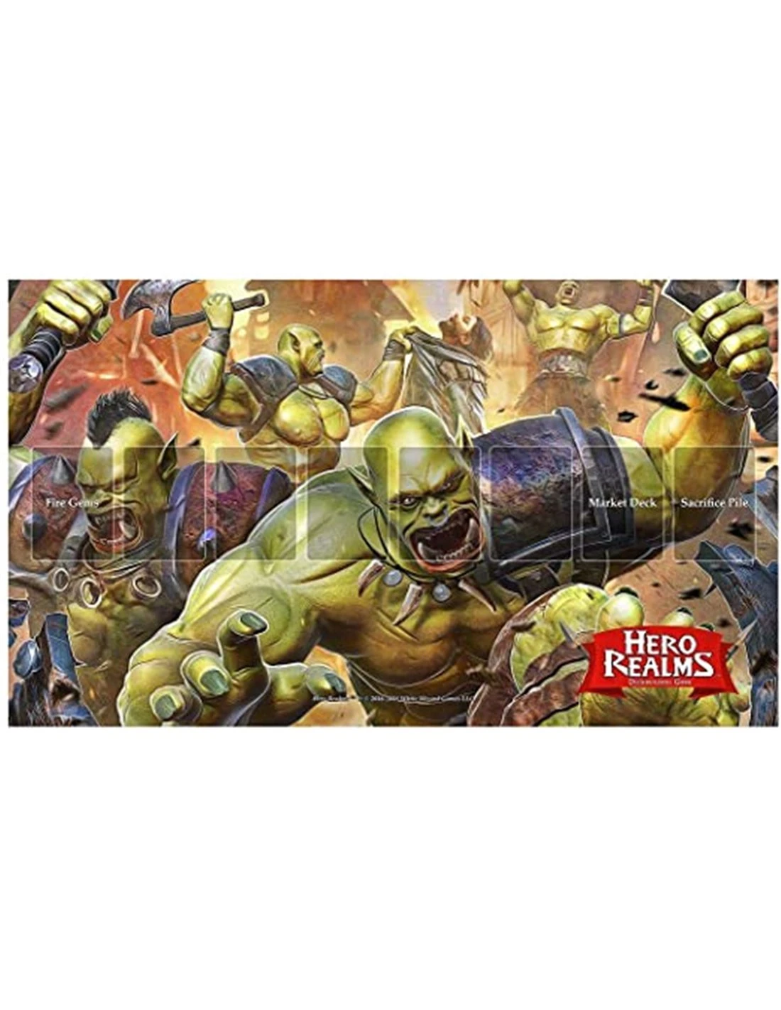 Hero Realms Play Mat Rampage 3 Hero Realms Play Mat Rampage
