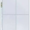 Ultra Pro Hologram Platinum Pages 4-Pocket 3 Hole (100 Stuks) -Spel Winkel hologram platinum pages 4 pocket 3 hole 100 stuks