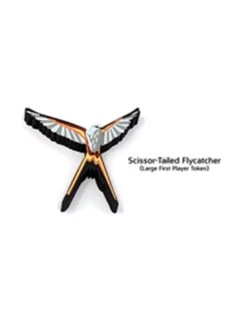 Stonemaier Games Large Scissor-Tailed Flycatcher First Player Token For Wingspan
