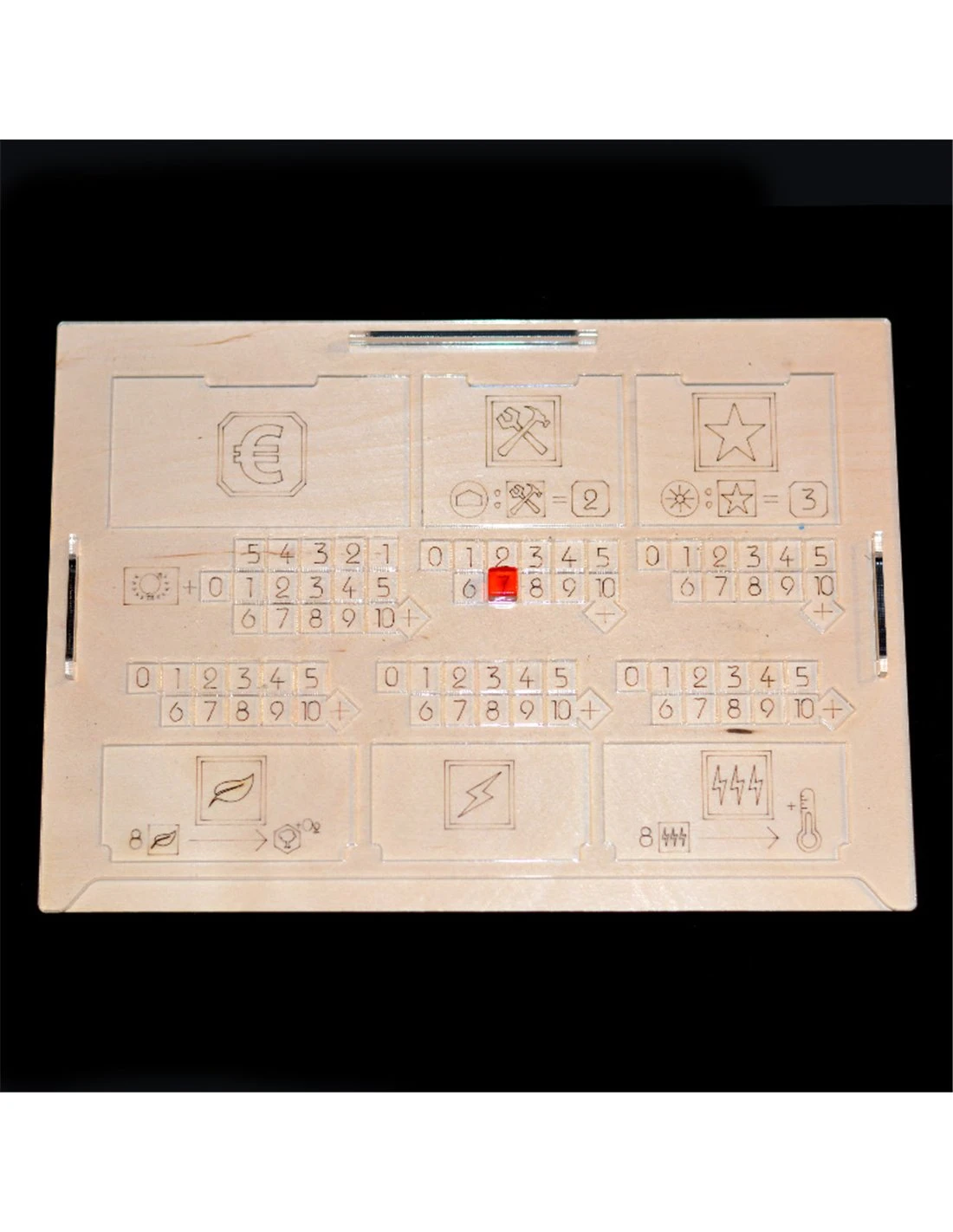 Laserox Terraforming Mars Overlay - Engraved 3 Laserox Terraforming Mars Overlay - Engraved