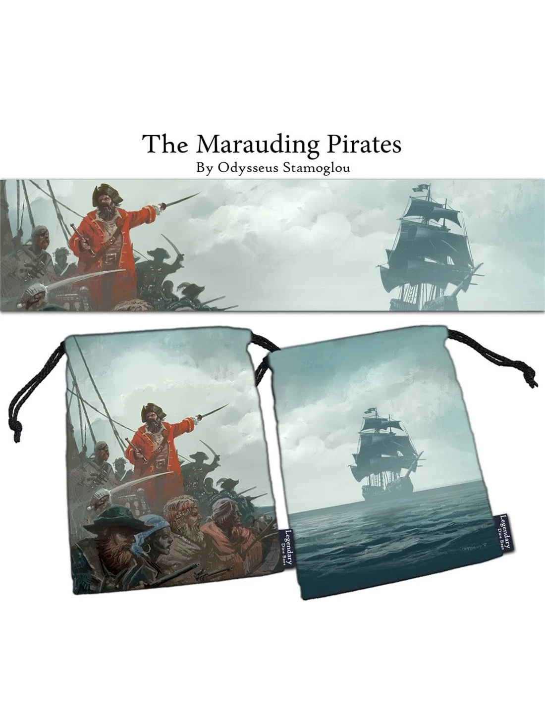 Legendary Dice Bag: The Marauding Pirates 3 Legendary Dice Bag: The Marauding Pirates