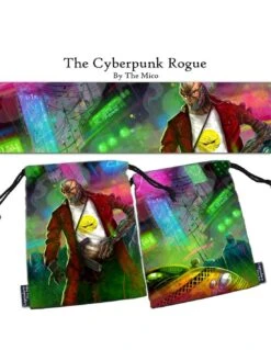 Legendary Dice Bag XL: The Cyberpunk Rogue