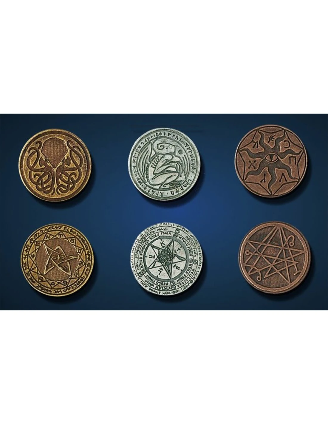 Metalen Munt - Cthulhu 3 Metalen Munt - Cthulhu