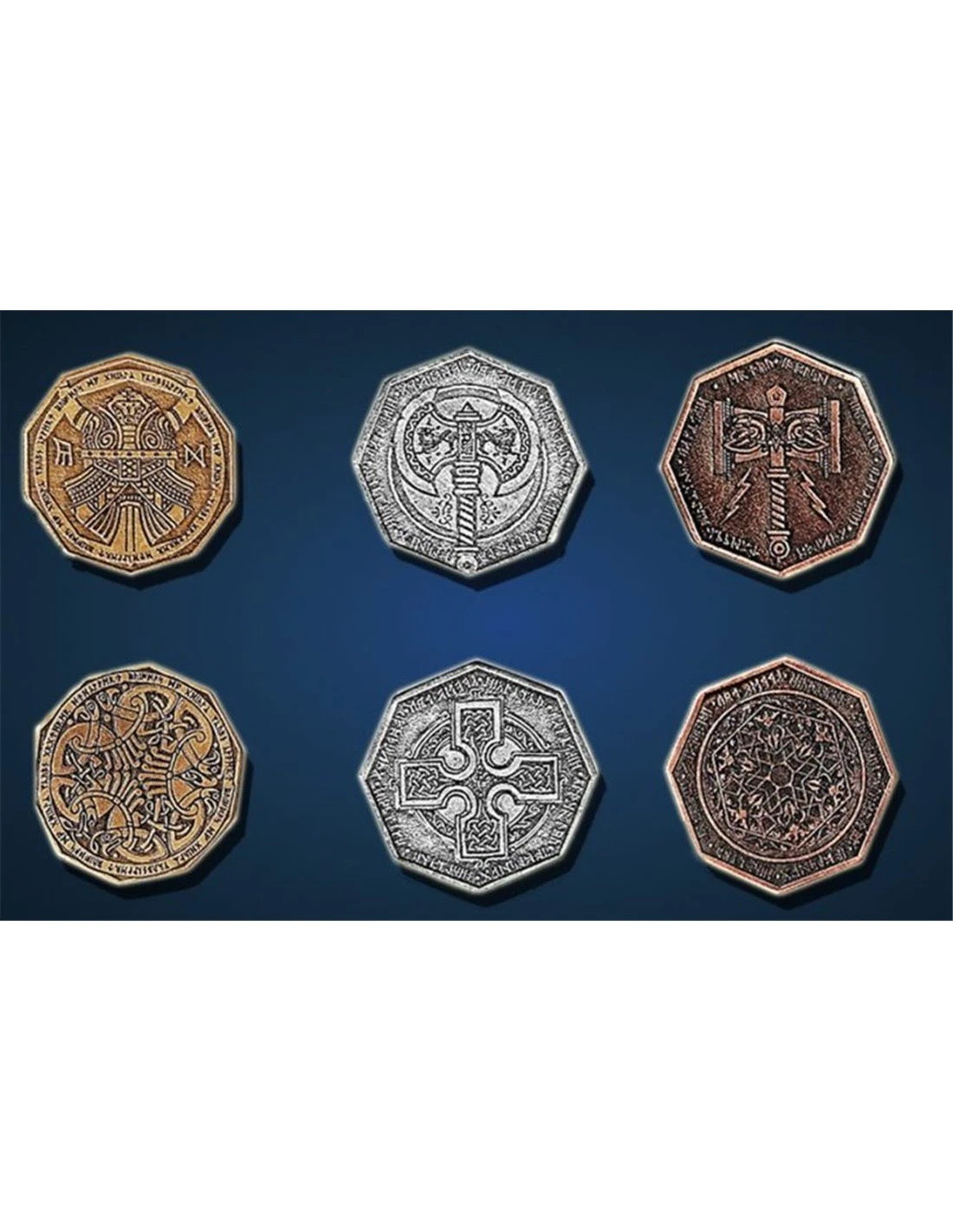 Metalen Munt - Dwarven 3 Metalen Munt - Dwarven