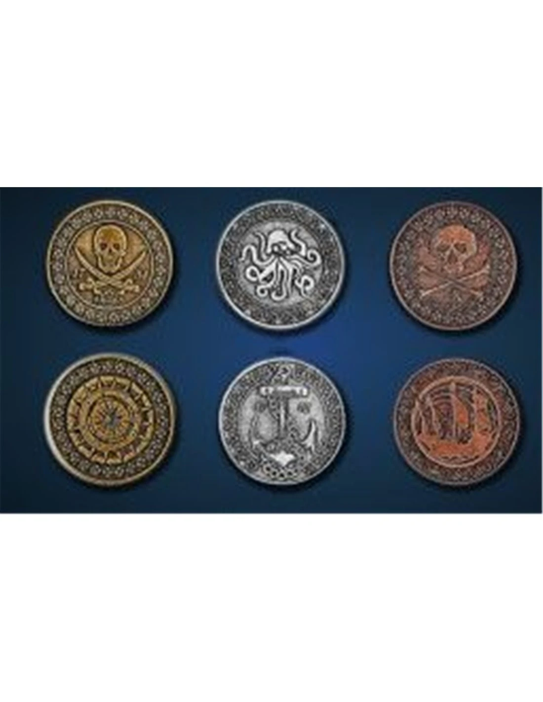 Metalen Munt - Pirate 3 Metalen Munt - Pirate