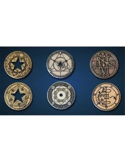 Metalen Munt - Wizard