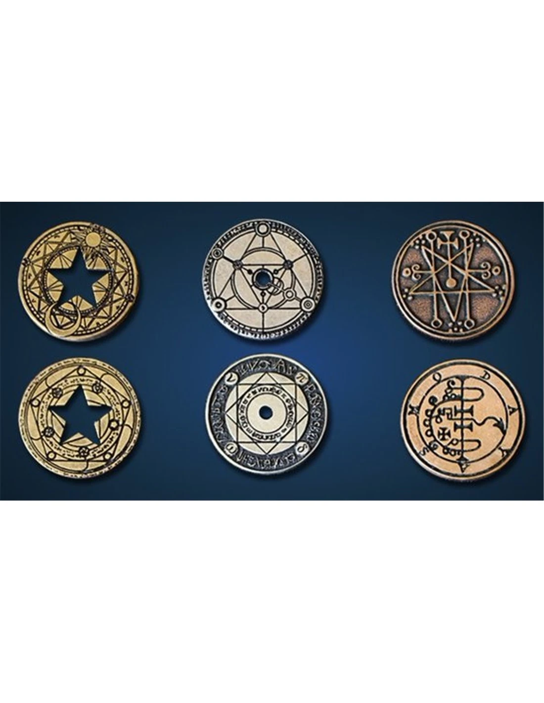 Metalen Munt - Wizard 3 Metalen Munt - Wizard