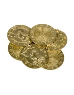 Mythological Monsters Themed Gaming Coins - Jumbo 35mm (6-Pack)