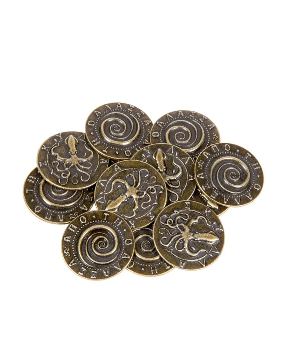 Mythological Monsters Themed Gaming Coins - Medium 25mm (12-Pack) 3 Mythological Monsters Themed Gaming Coins - Medium 25mm (12-Pack)