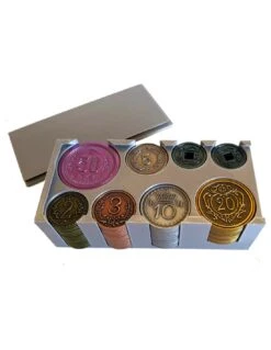 Stonemaier Games Nice & Sturdy Coin Box For Scythe Metal Coins