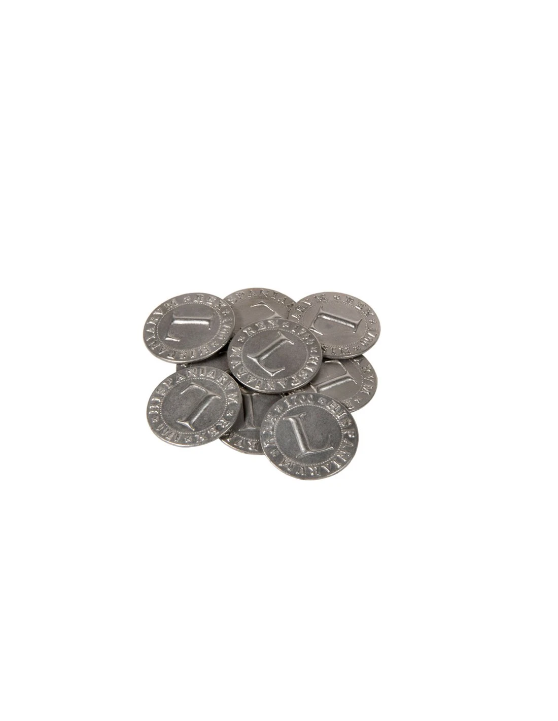 Pirate Doubloons - Large 30mm PiecePack 3 Pirate Doubloons - Large 30mm PiecePack